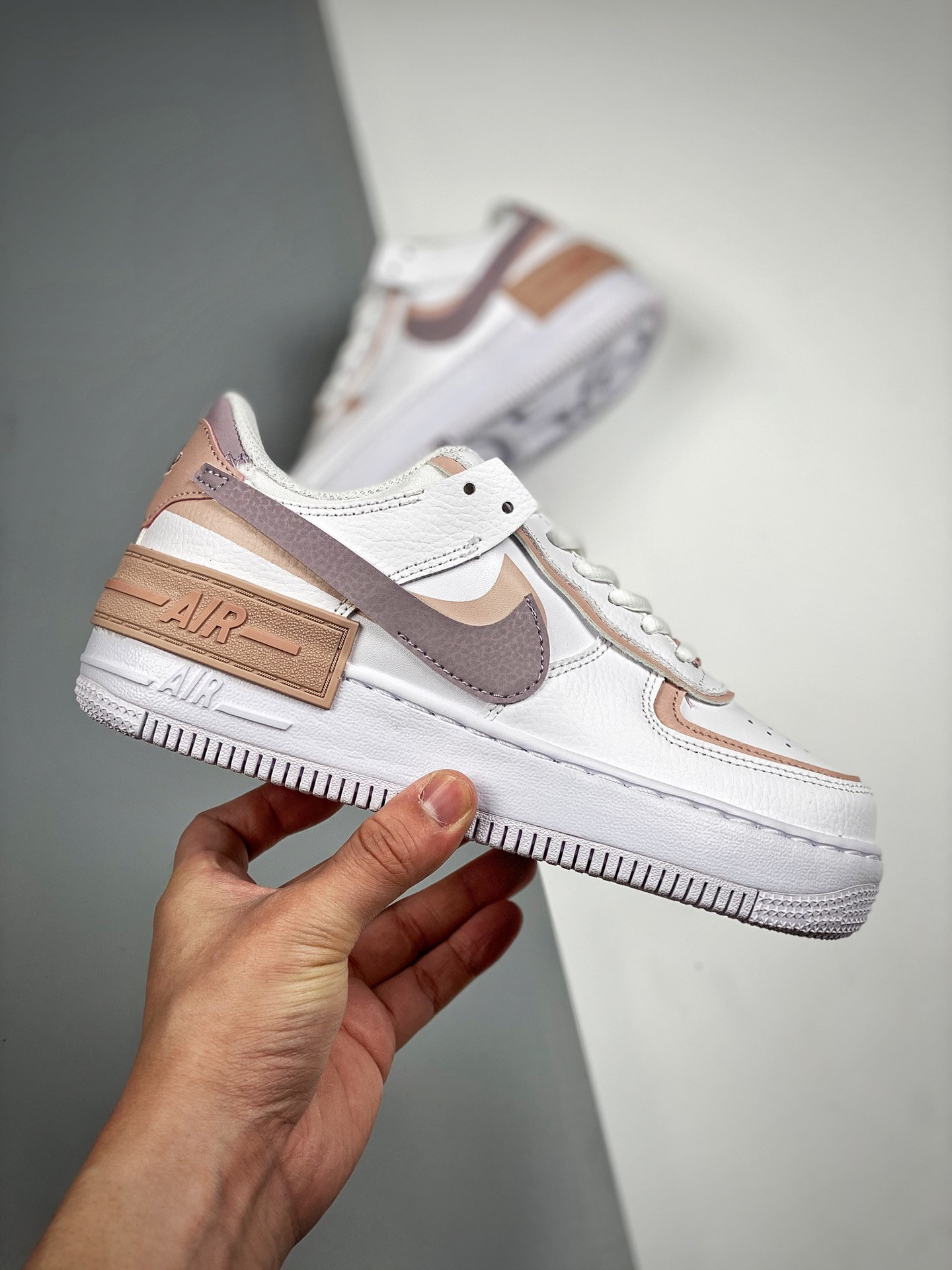 Nike Air Force 1 Low Shadow White/Amethyst Ash-Pink For Sale