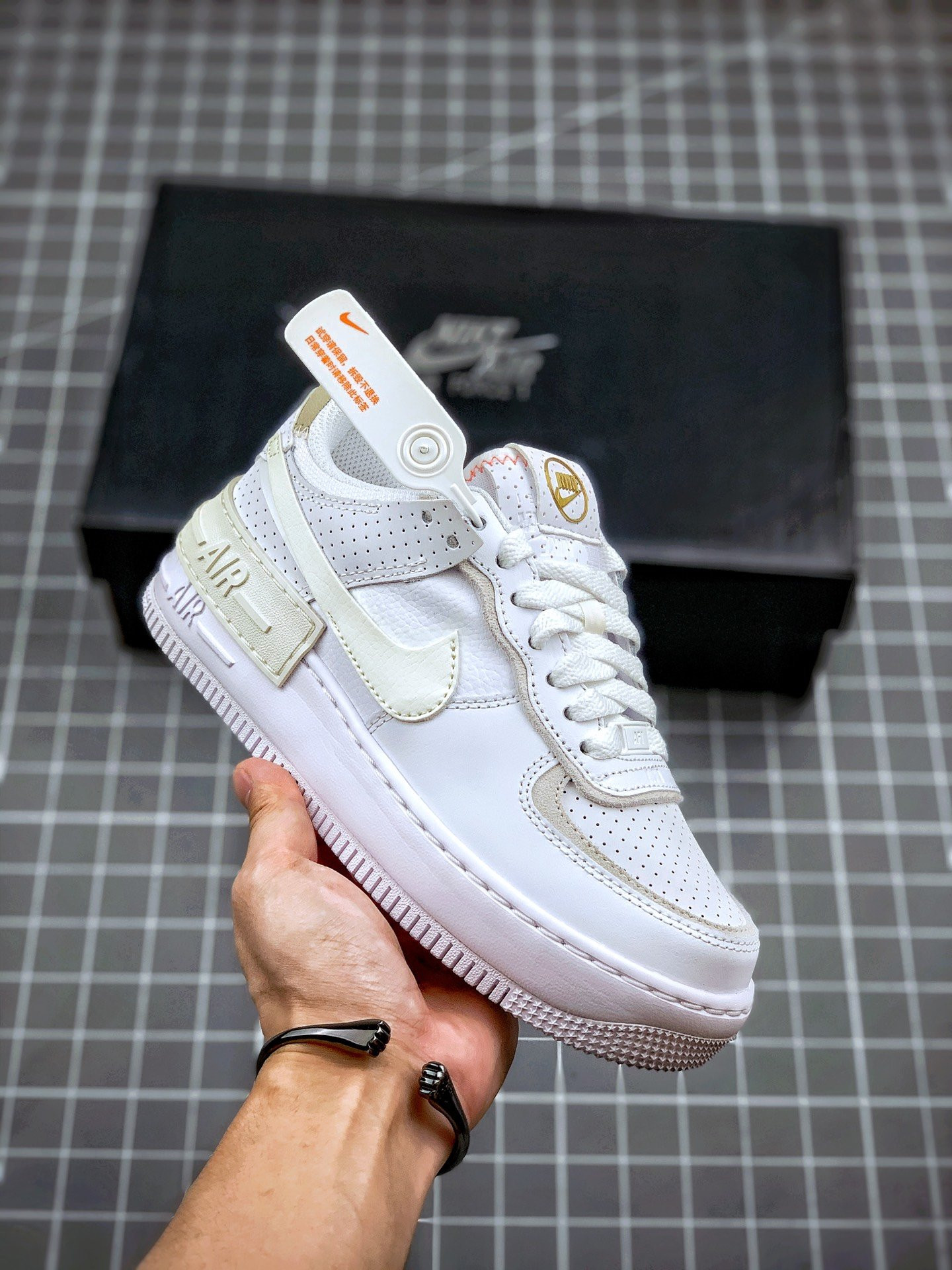 Nike Air Force 1 Low Shadow White/Atomic For Sale