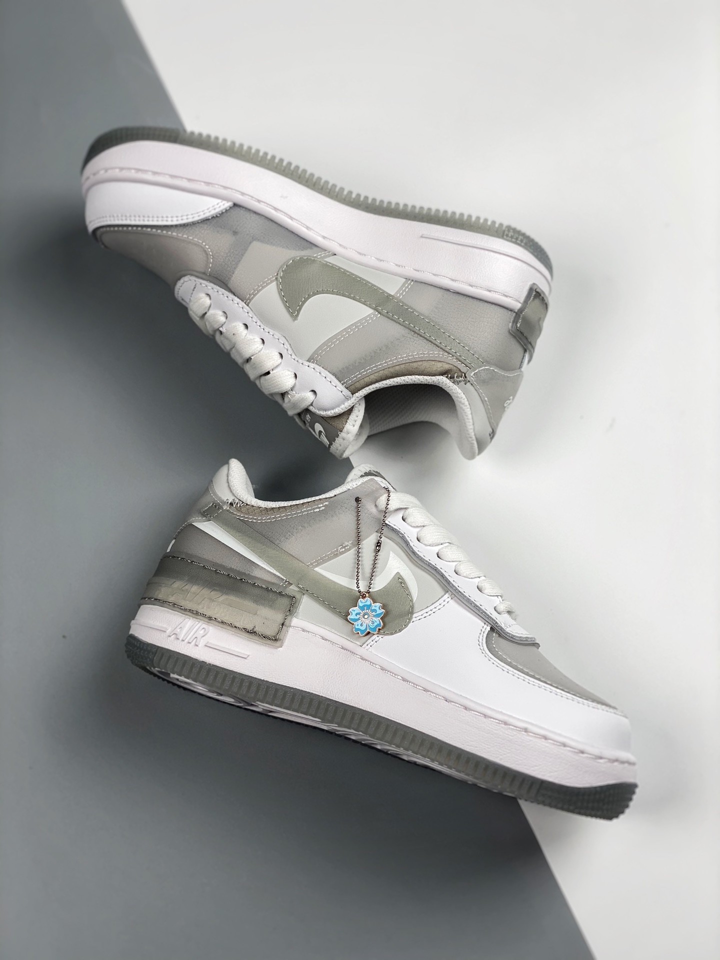 Nike Air Force 1 Low Shadow White/Particle Grey-Grey Fog-Photon Dust For Sale