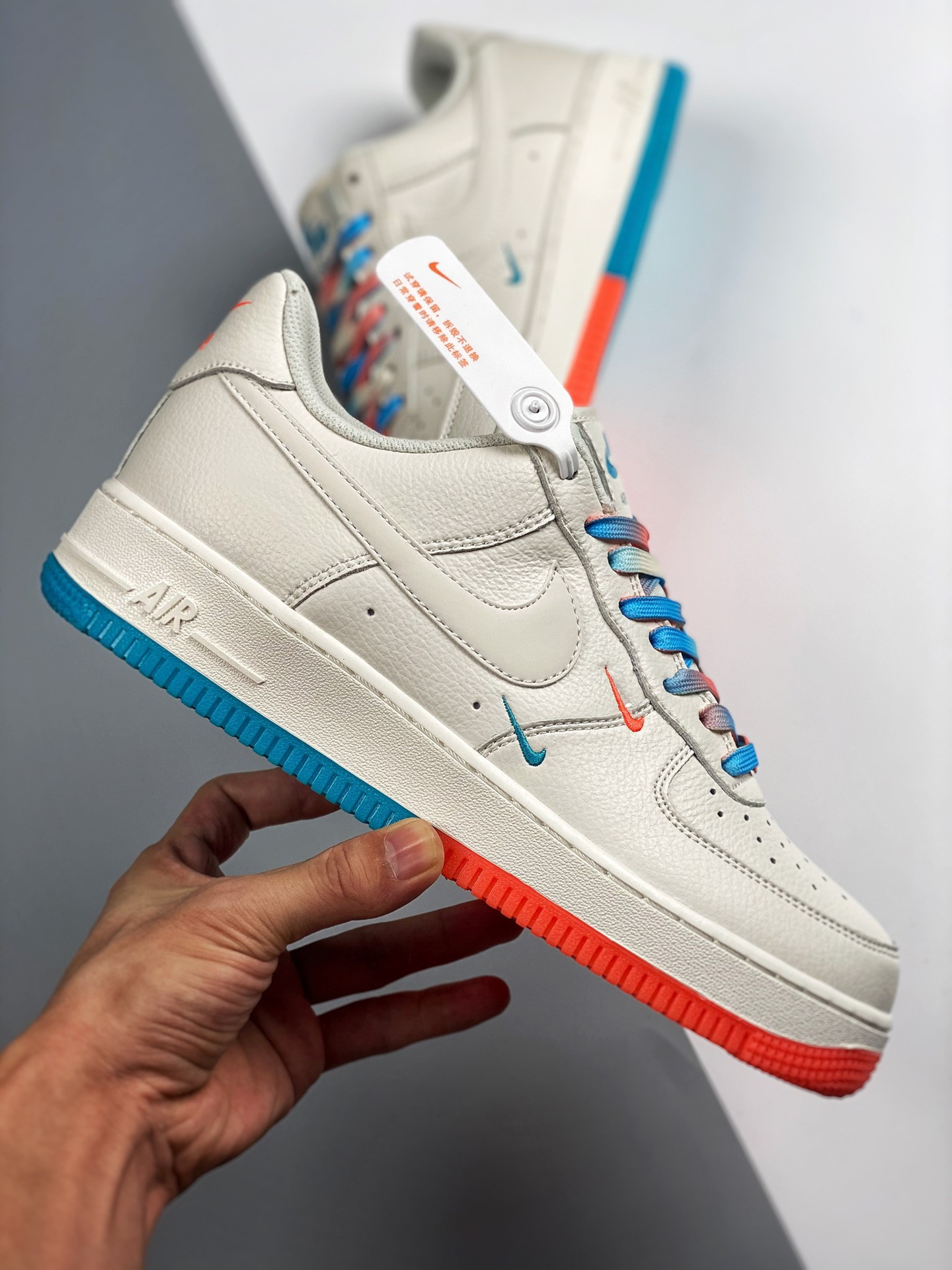 Nike Air Force 1 Low Summit White/Solar Red For Sale