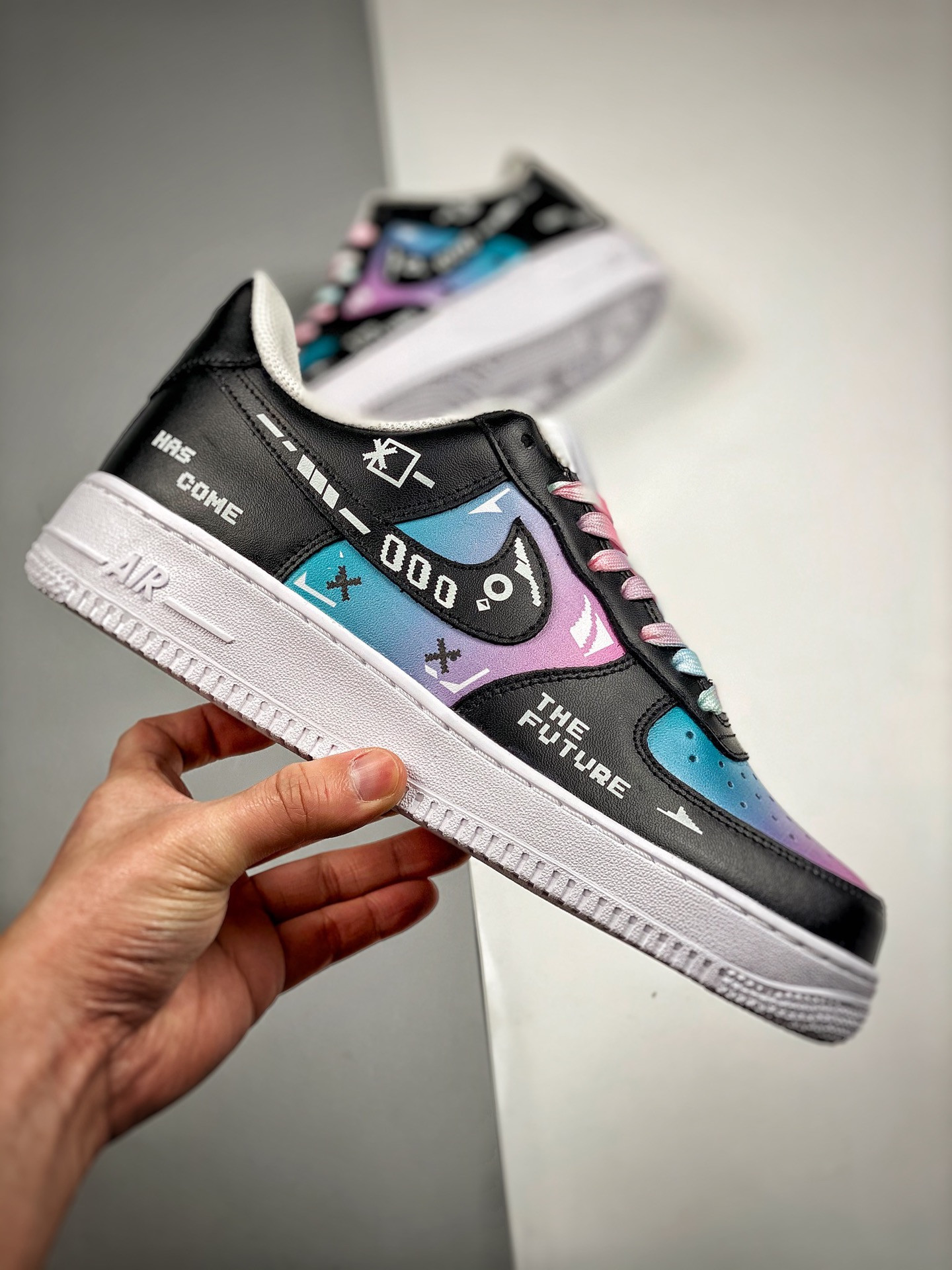 Nike Air Force 1 Low “The Future” Black/Multi For Sale