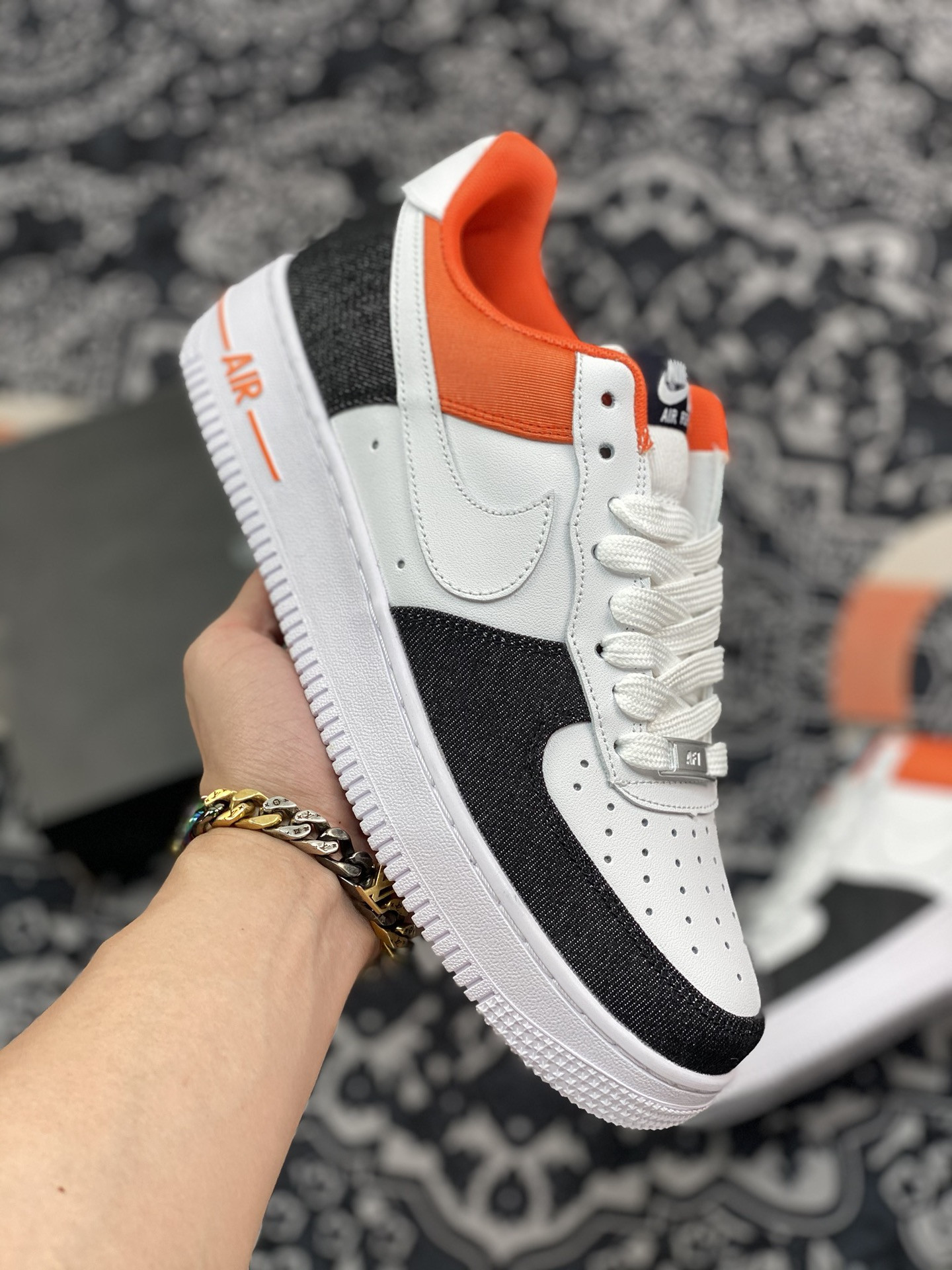 Nike Air Force 1 Low USA Denim For Sale