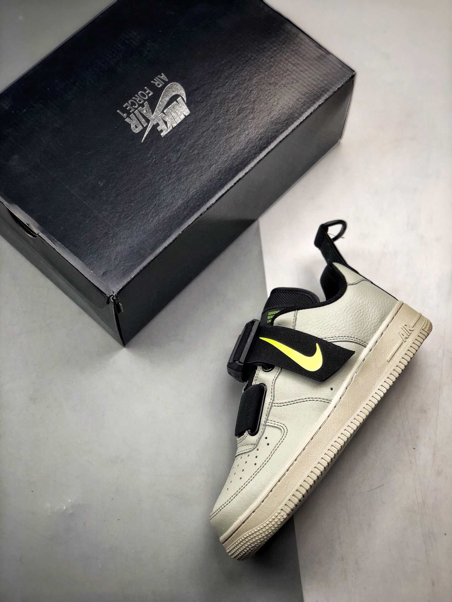 Nike Air Force 1 Low Utility Spruce Frog/Black-Volt For Sale