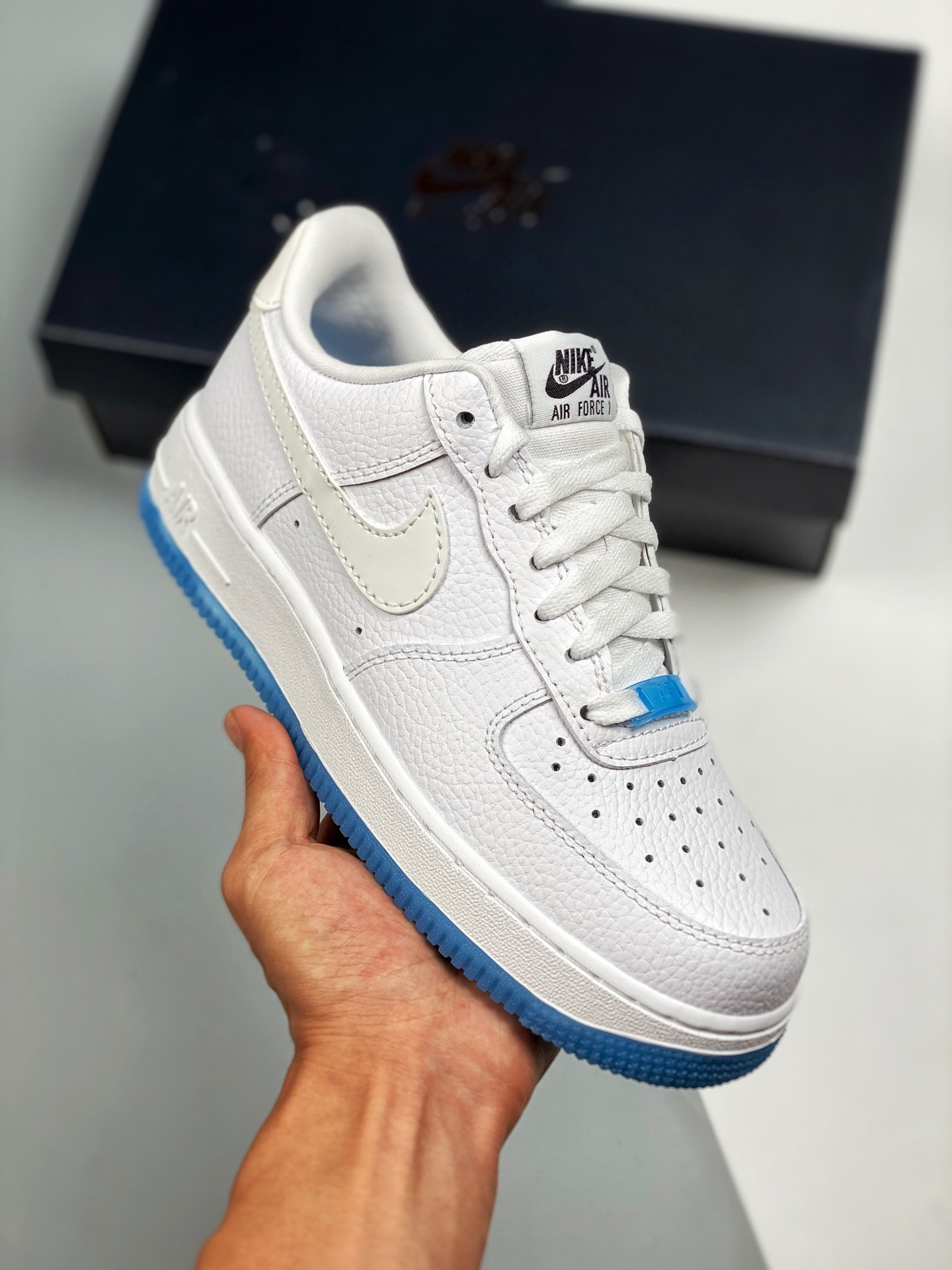 Nike Air Force 1 Low ‘UV’ White University Blue For Sale