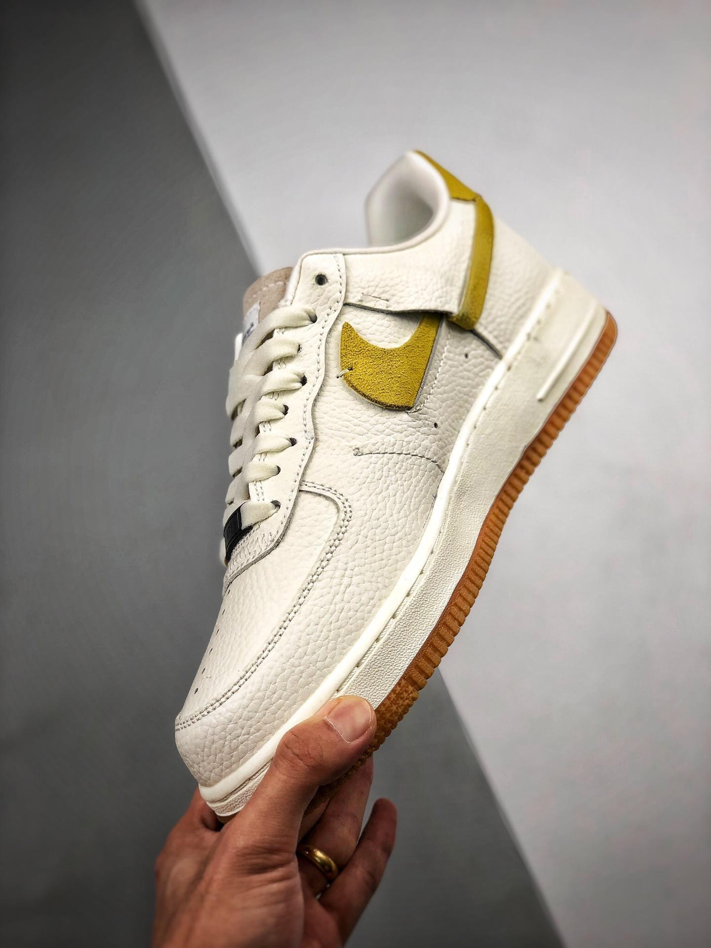 Nike Air Force 1 Low ‘Vandalized’ Sail/Black-Chrome For Sale
