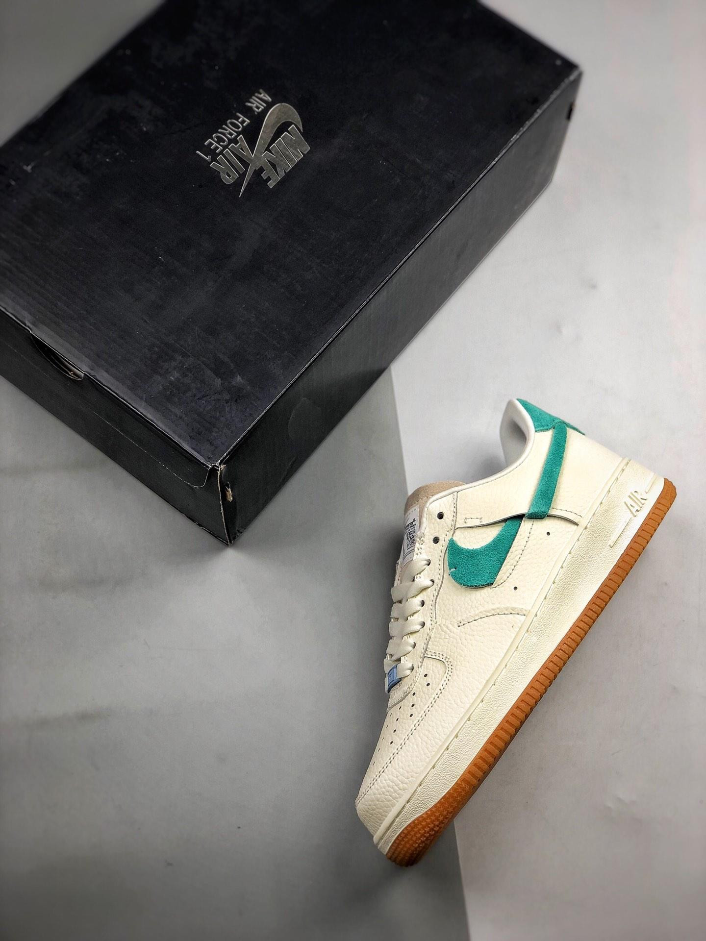Nike Air Force 1 Low ‘Vandalized’ Sail/Green-Light Blue For Sale