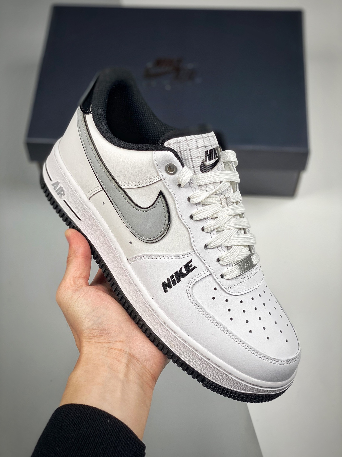 Nike Air Force 1 Low White Black For Sale