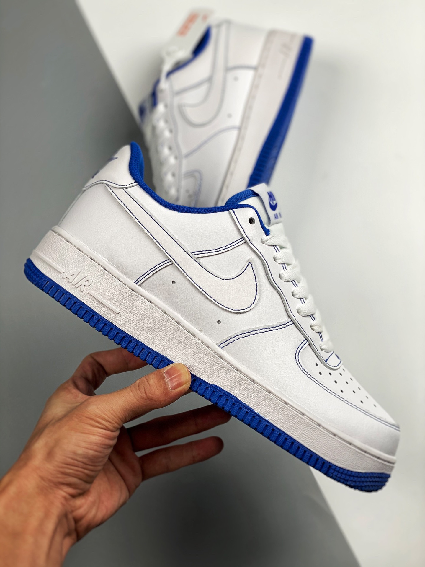 Nike Air Force 1 Low White Game Royal For Sale