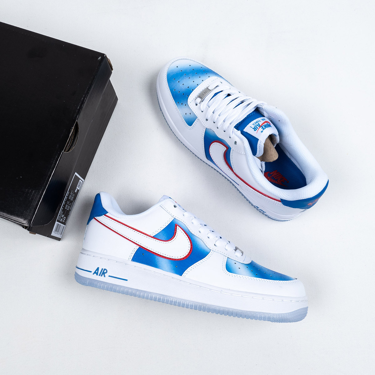 Nike Air Force 1 Low White Pacific Blue For Sale