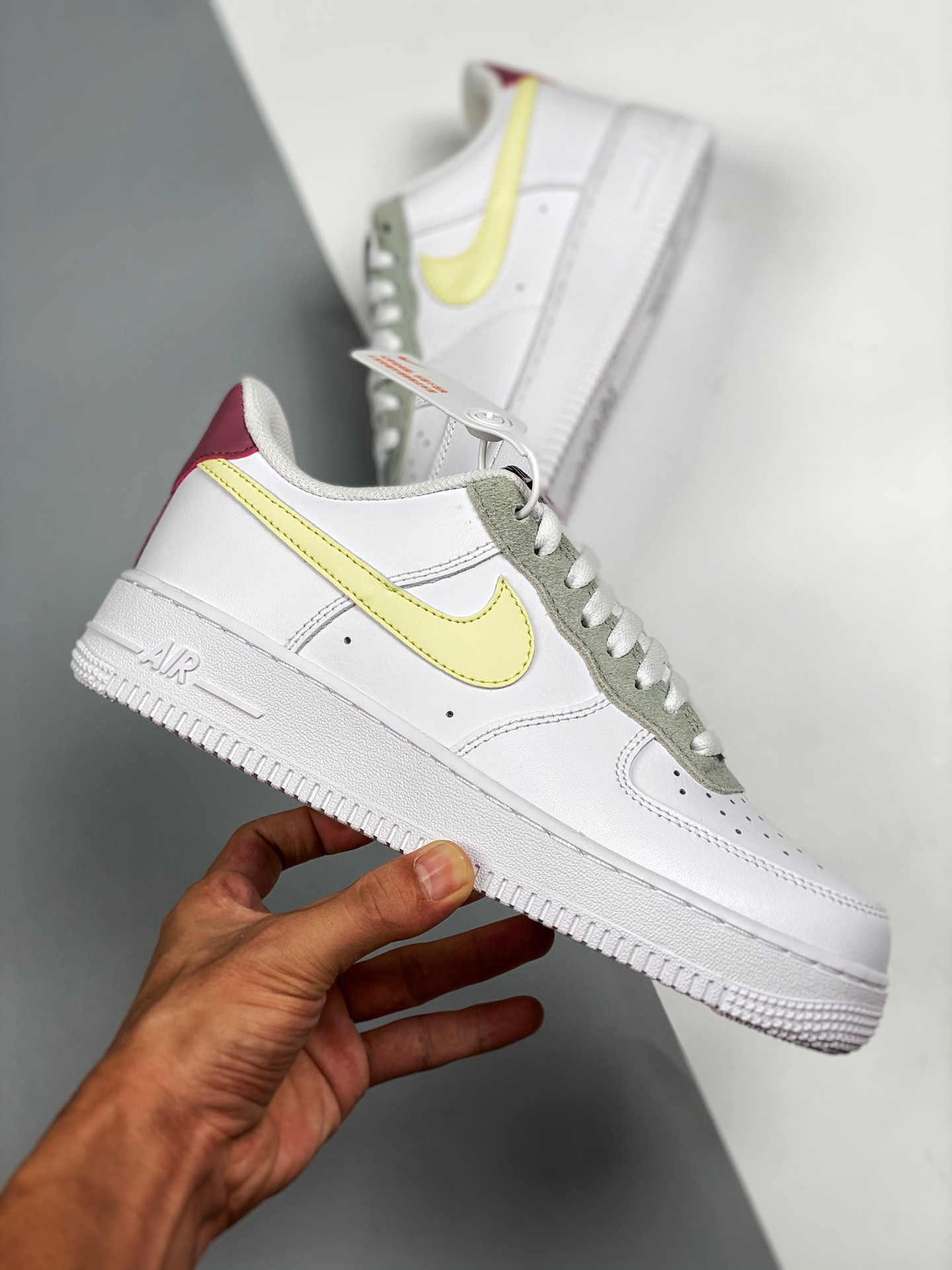 Nike Air Force 1 Low White Pink For Sale