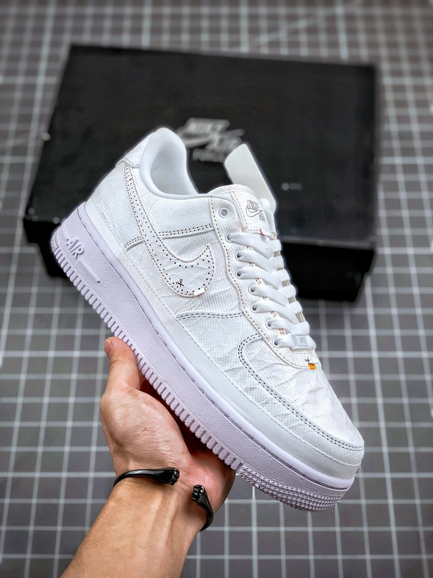 Nike Air Force 1 Low White Tear Away For Sale