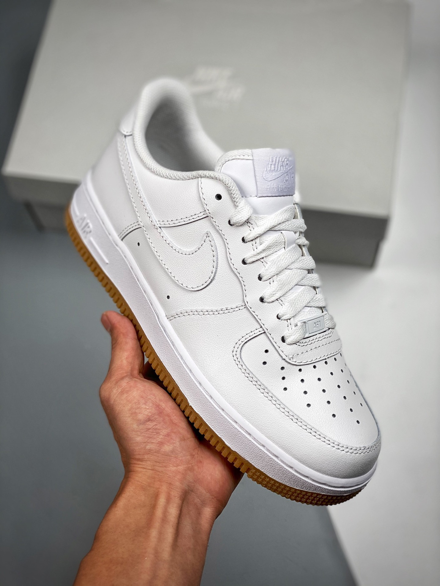 Nike Air Force 1 Low White/Gum For Sale