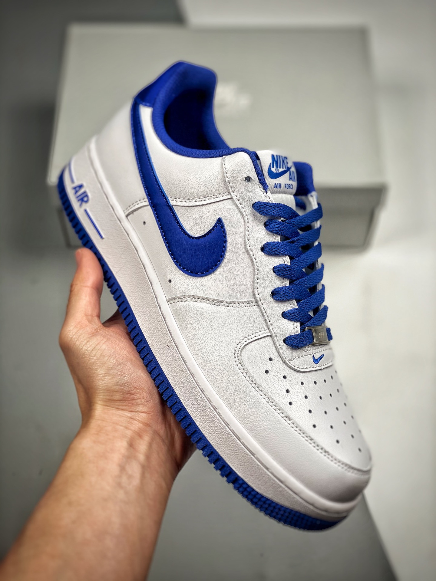 Nike Air Force 1 Low White/Medium Blue For Sale