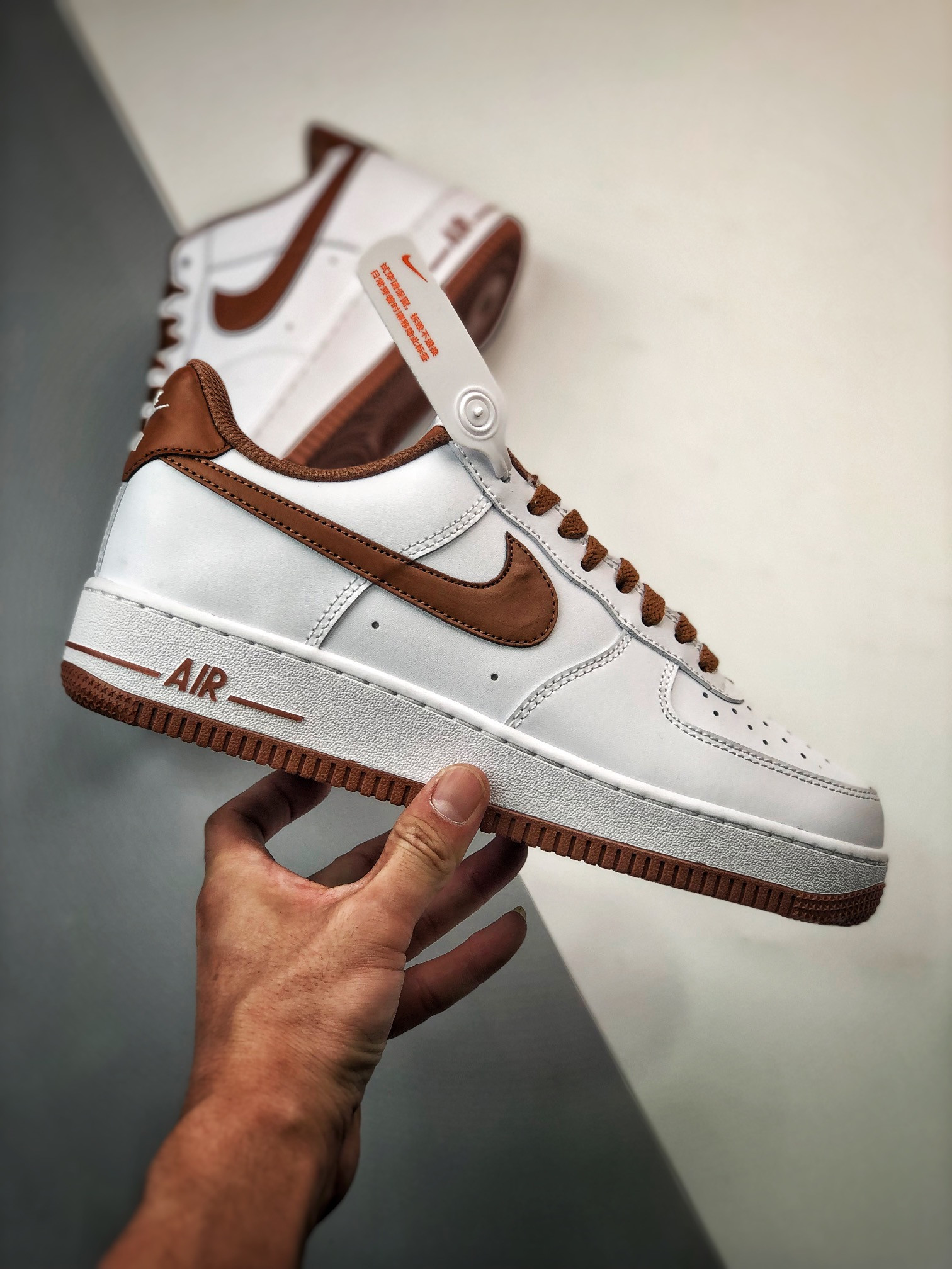 Nike Air Force 1 Low White/Pecan-White For Sale