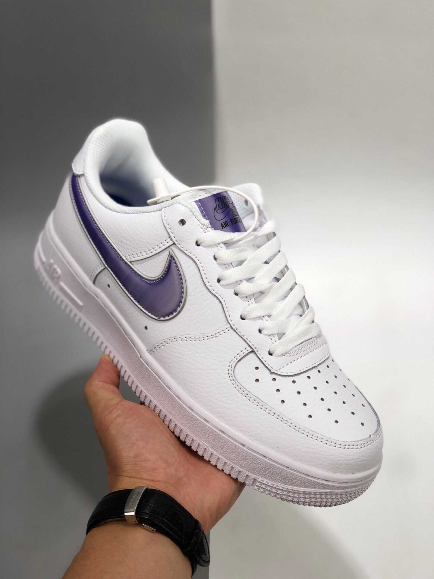Nike Air Force 1 Low White/Purple For Sale