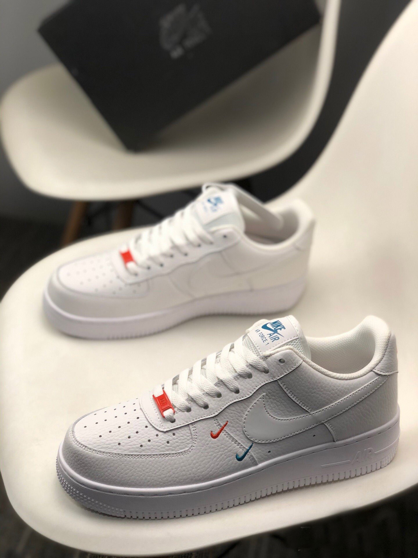 Nike Air Force 1 Low White/Solar Red For Sale