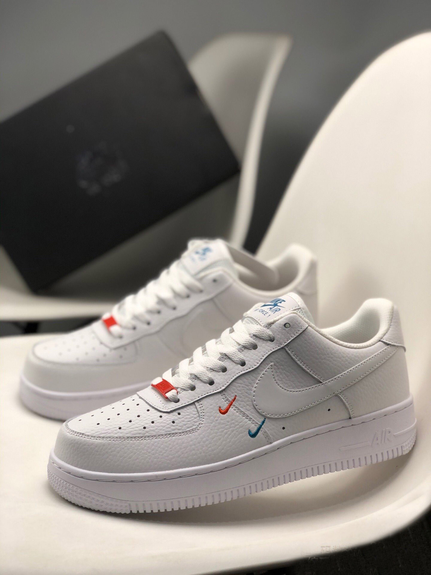 Nike Air Force 1 Low White/Solar Red For Sale
