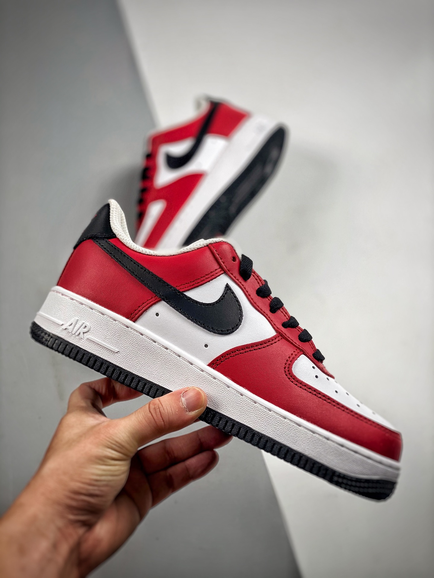Nike Air Force 1 Low White/Team Red-Black For Sale