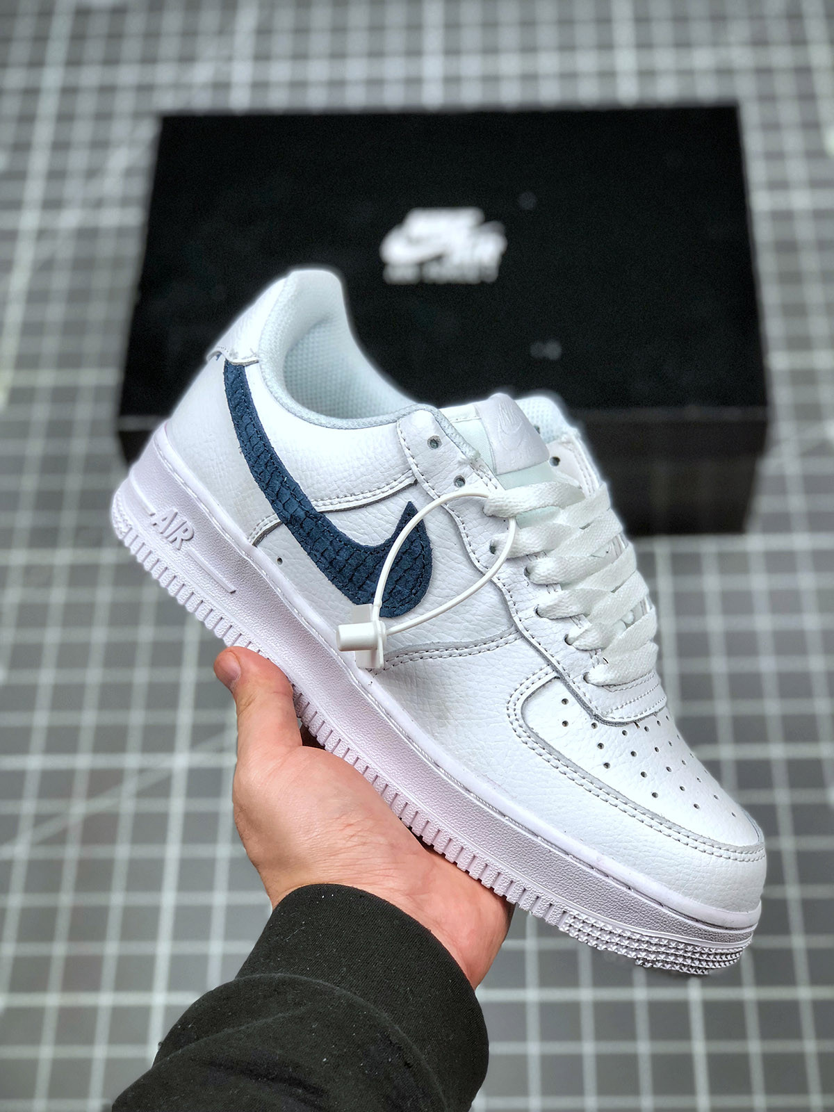 Nike Air Force 1 Low White/Thunderstorm Blue For Sale