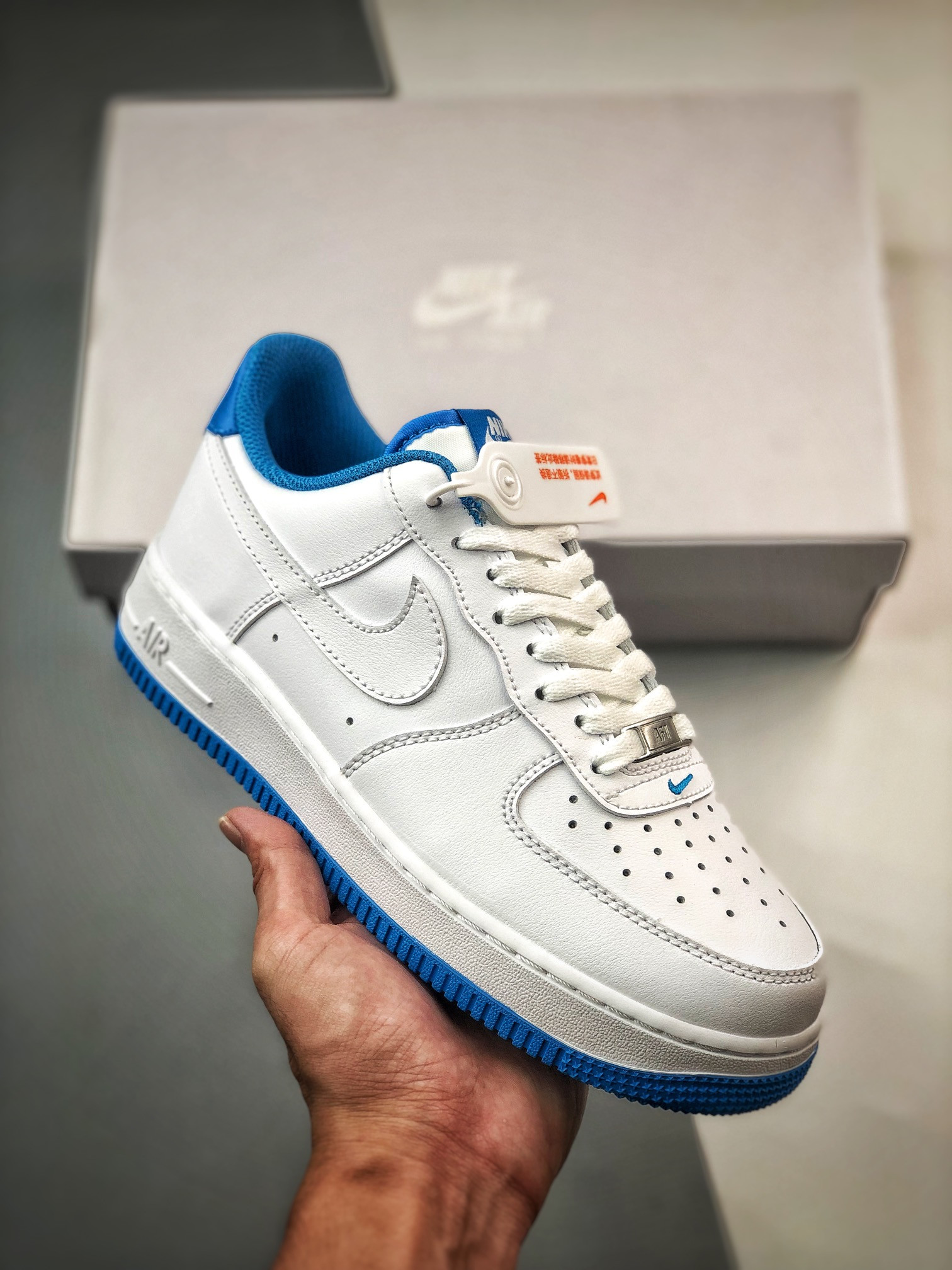 Nike Air Force 1 Low White/University Blue For Sale