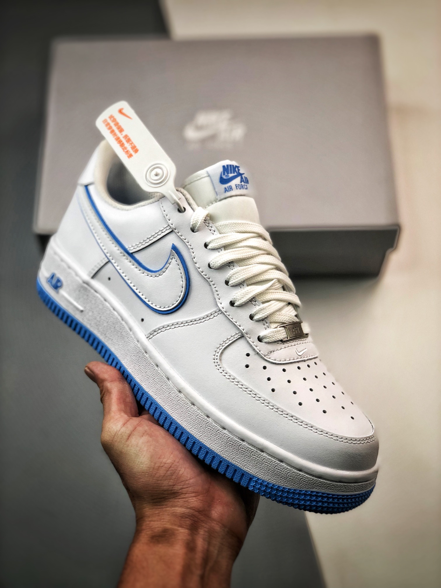 Nike Air Force 1 Low “White/University Blue” For Sale