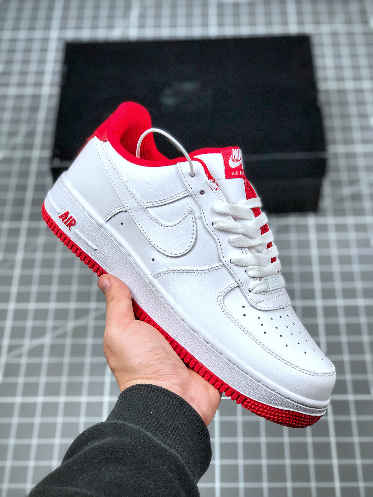 Nike Air Force 1 Low White/University Red For Sale