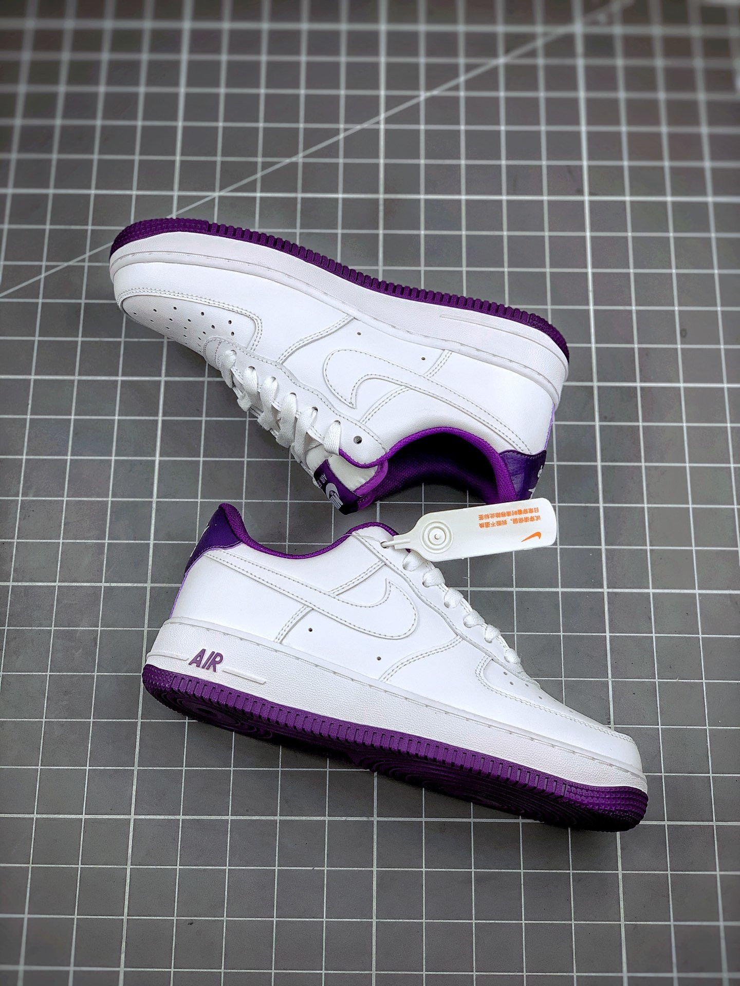 Nike Air Force 1 Low White/Voltage Purple For Sale