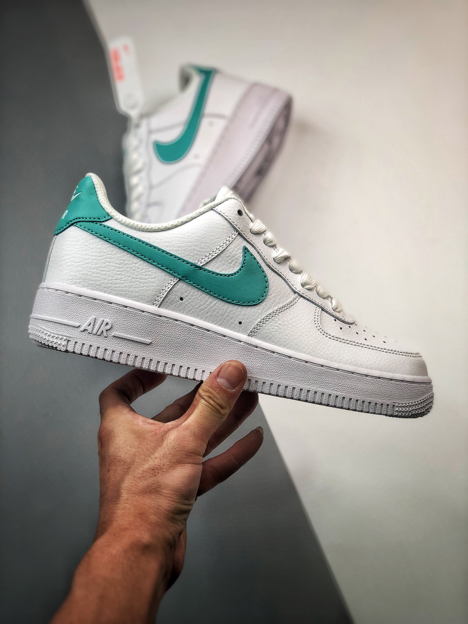 Nike Air Force 1 Low White/Washed Teal For Sale