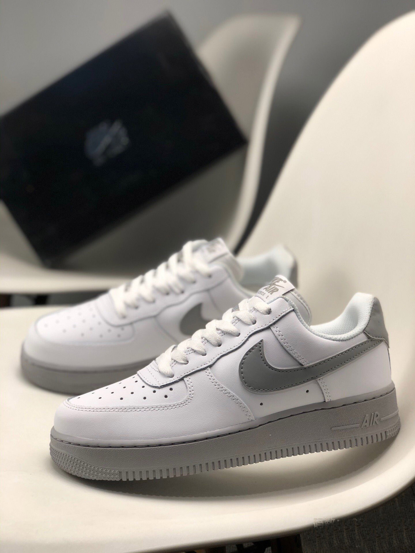 Nike Air Force 1 Low White/Wolf Grey For Sale