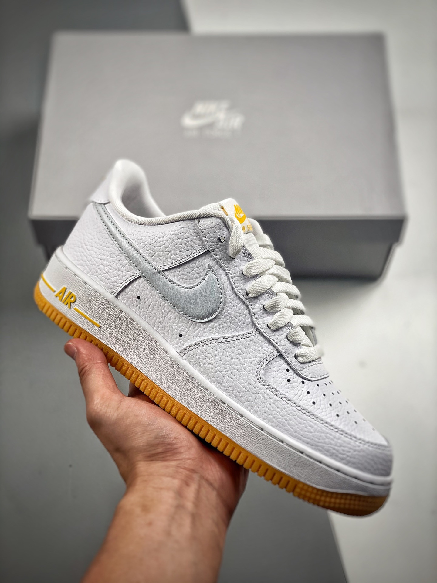 Nike Air Force 1 Low WhiteYellow Gum For Sale