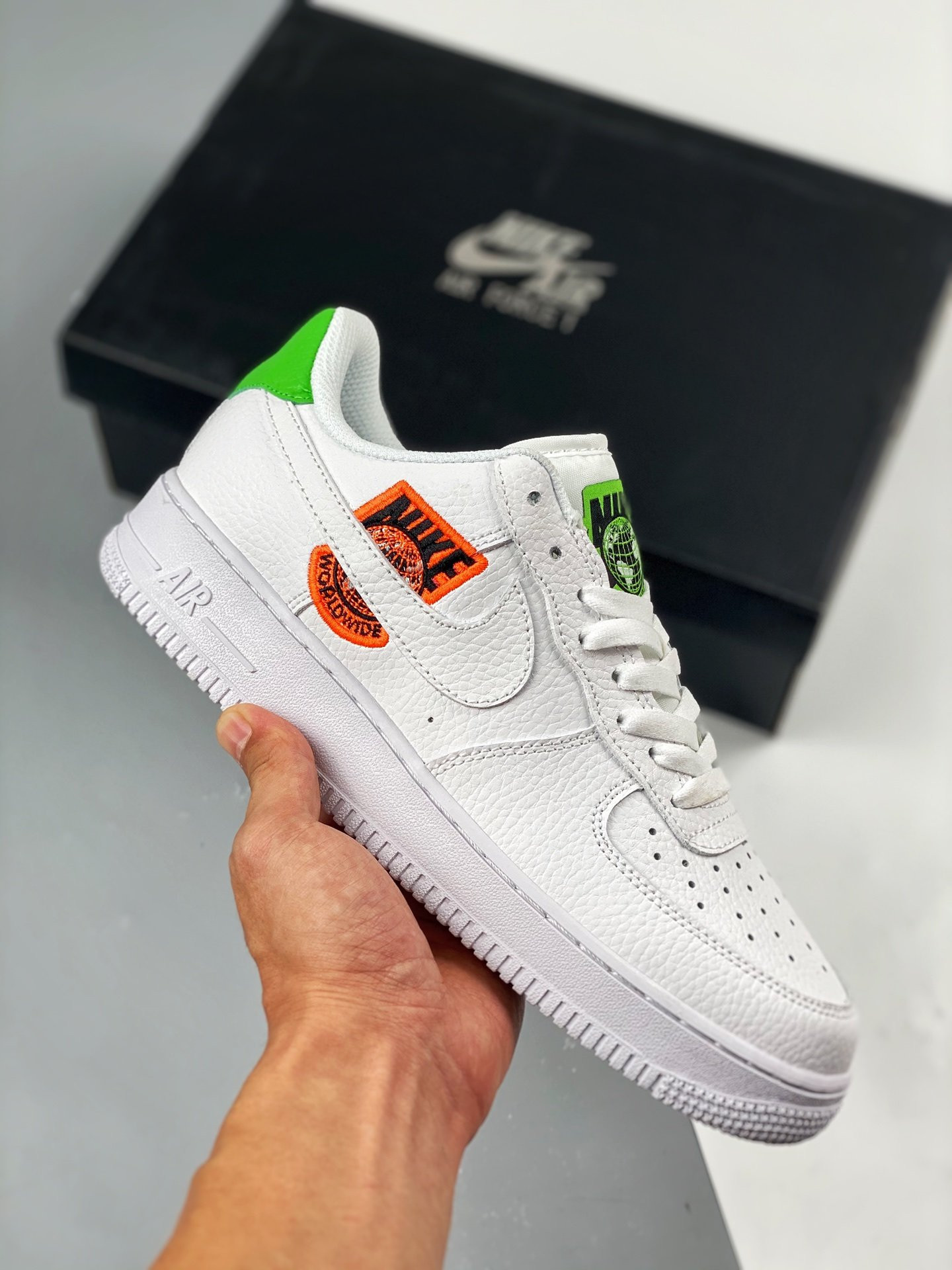 Nike Air Force 1 Low Worldwide White/Dark For Sale