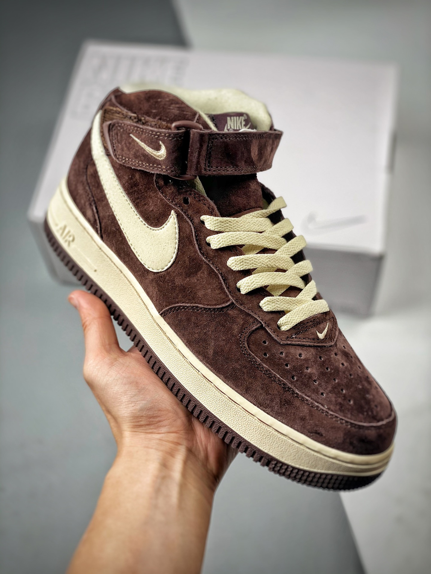 Nike Air Force 1 Mid QS Chocolate For Sale