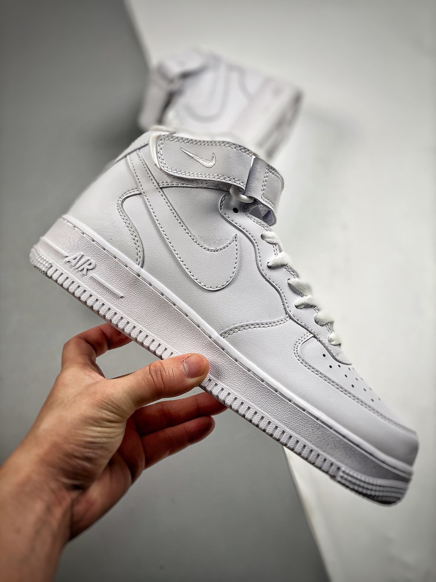 Nike Air Force 1 Mid “White/White” For Sale