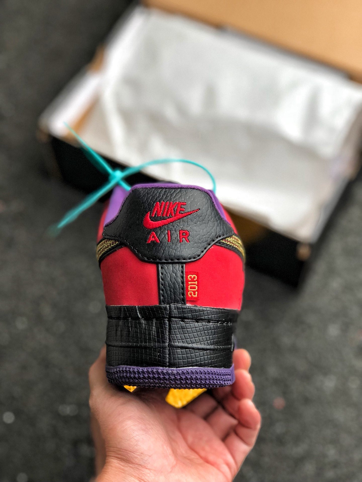 Nike Air Force 1 NG CMFT Low ‘Year Of The Snake’ Red/Black-Court Purple On Sale