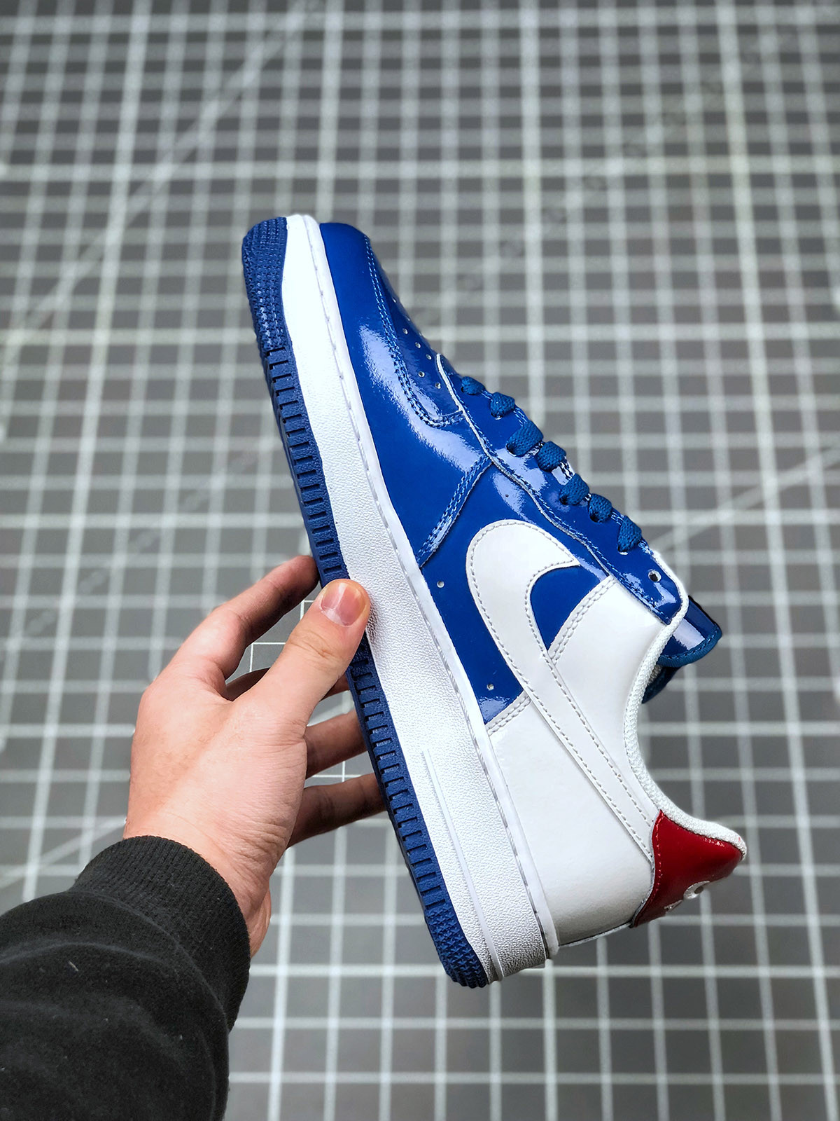 Nike Air Force 1 Sheed Low Blue Jay/White-Varsity Red For Sale