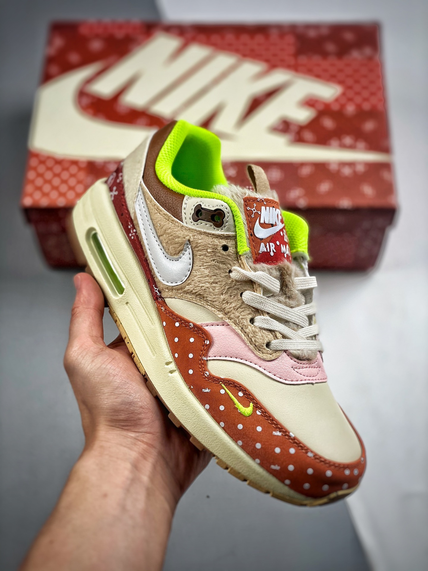 Nike Air Max 1 “Best Friend” Sail/Coconut Milk-Acid Orange For Sale