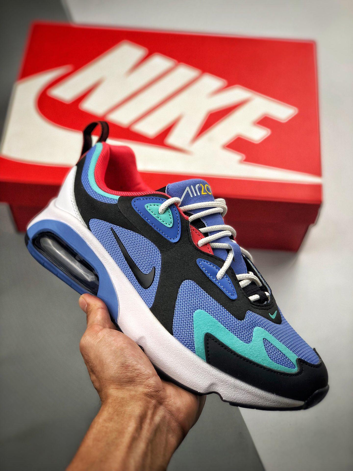 Nike Air Max 200 Royal Pulse/Oil Grey-Light Aqua For Sale