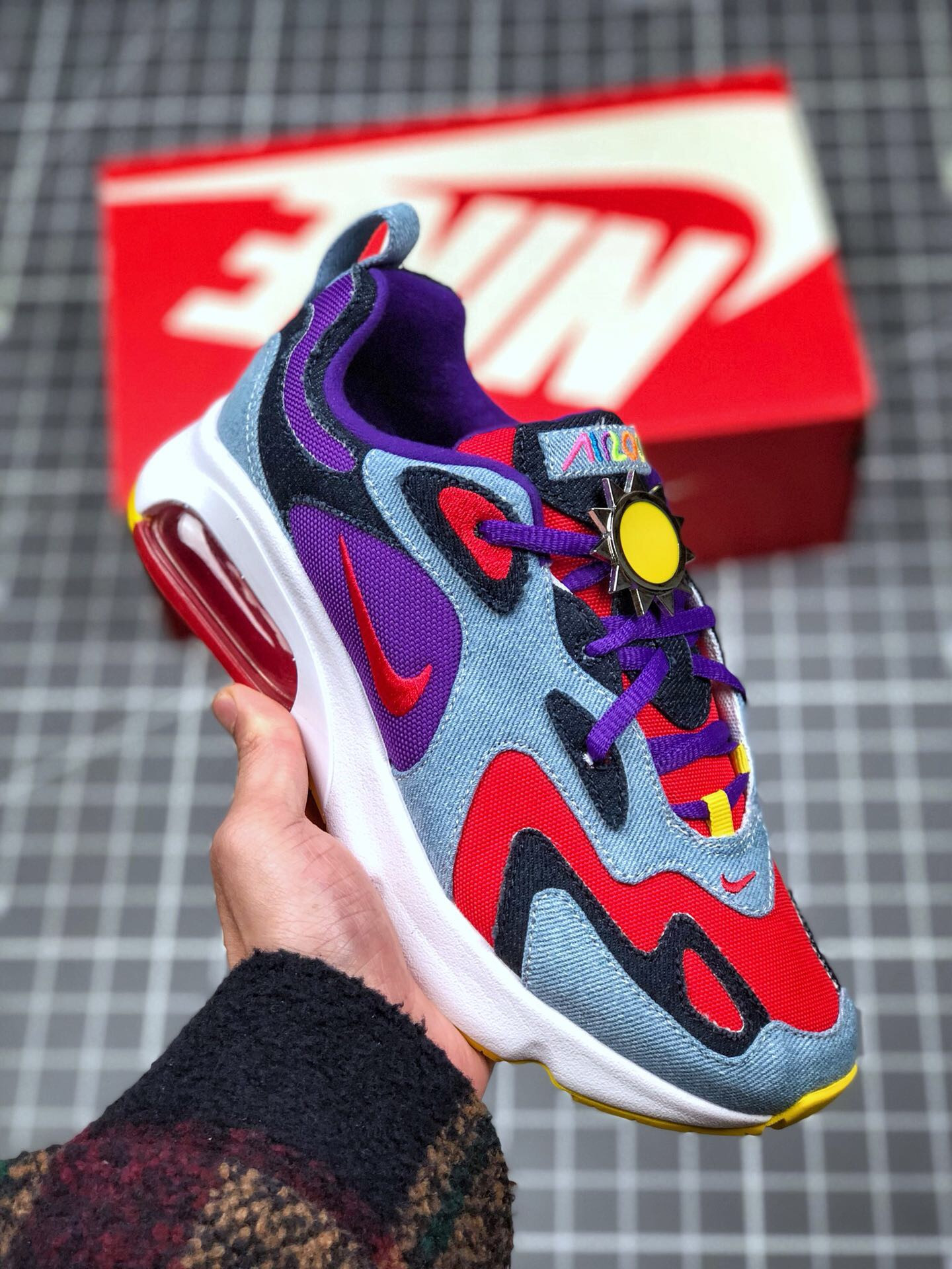 Nike Air Max 200 Voltage Purple/University Red For Sale