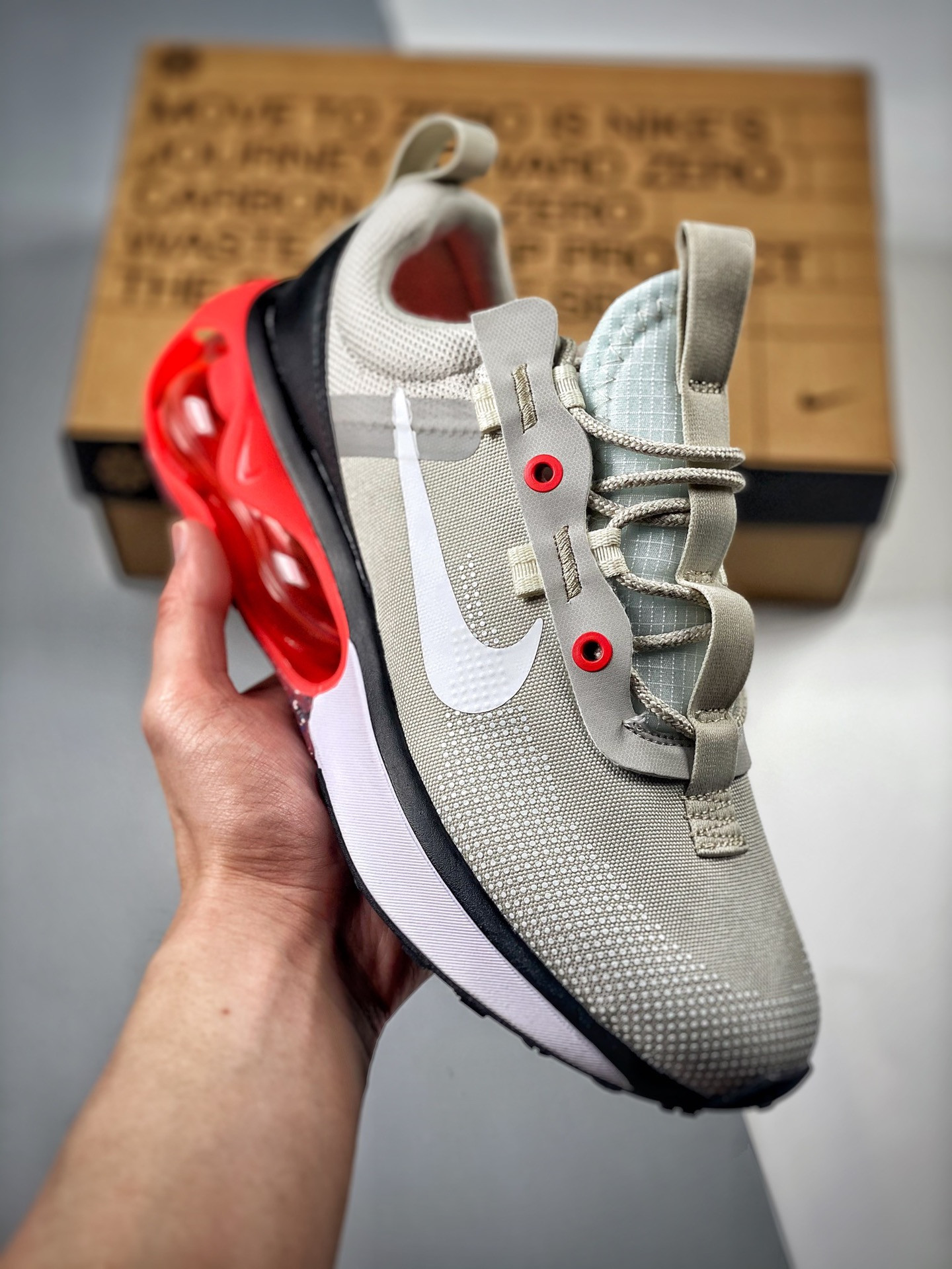 Nike Air Max 2021 ‘Light Bone Flash Crimson’ For Sale