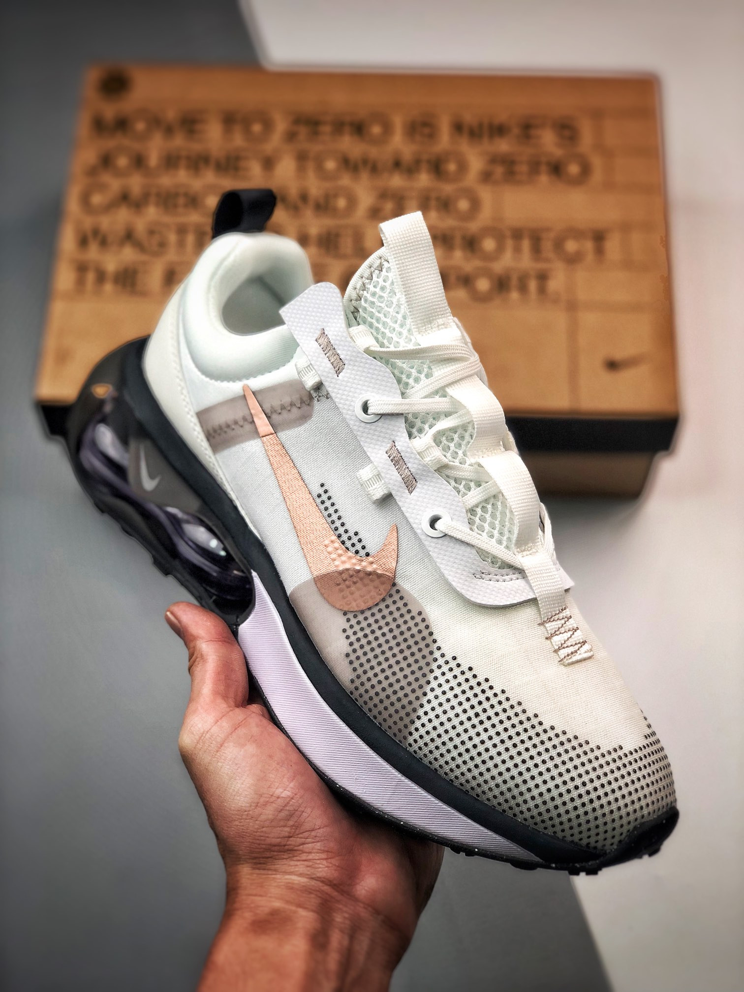 Nike Air Max 2021 ‘White Metallic Red Bronze’ For Sale