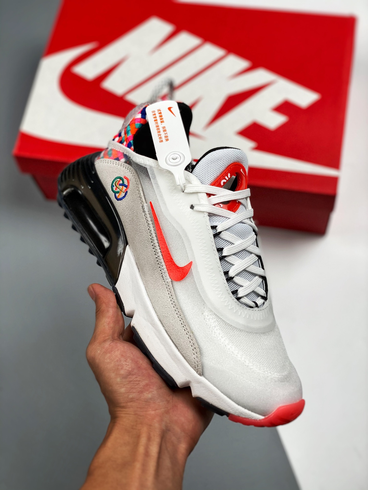 Nike Air Max 2090 ‘Spring Festival 2021’ White/Racer Blue/Red On Sale