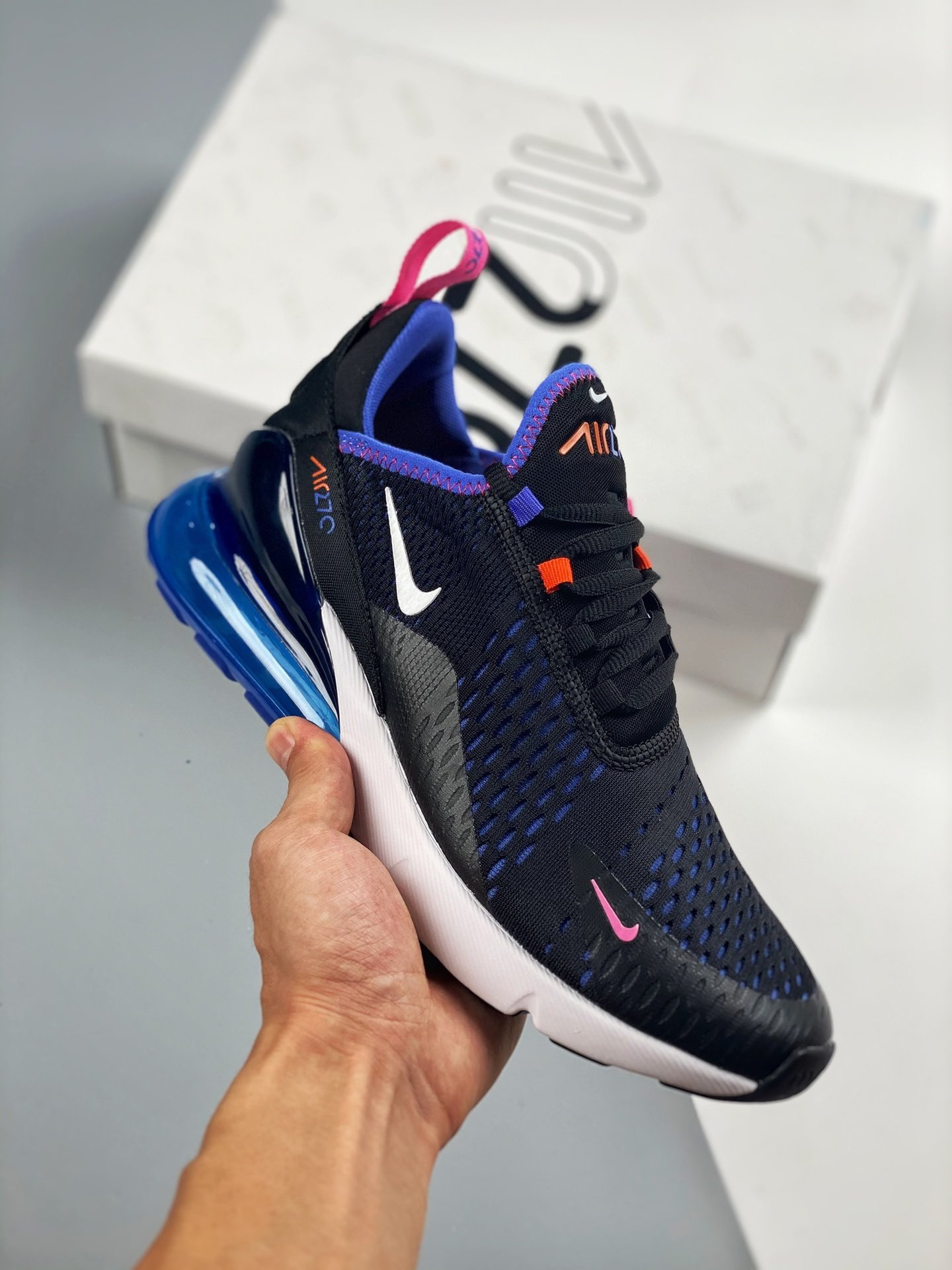 Nike Air Max 270 ‘Black Astronomy Blue’ For Sale