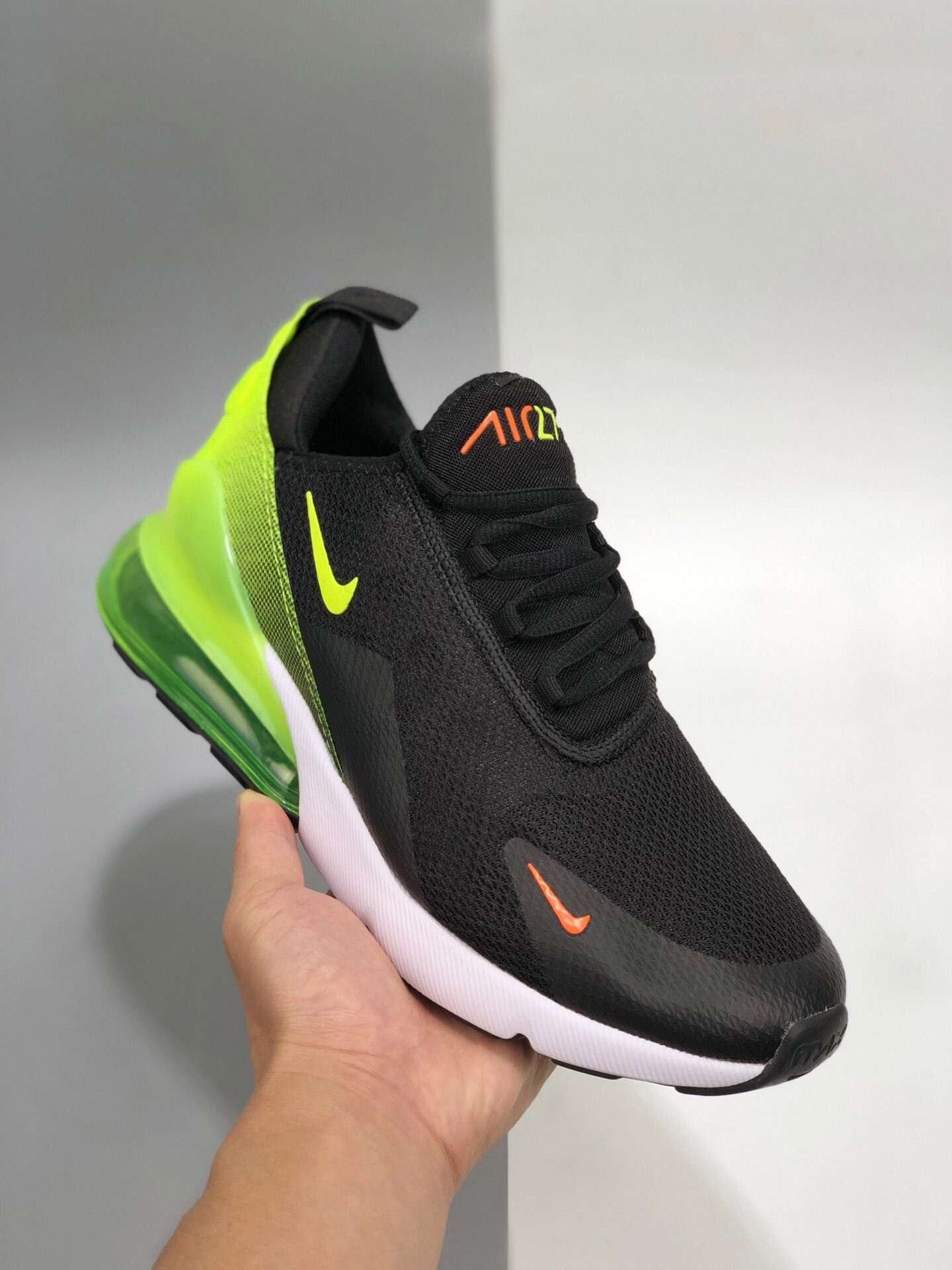 Nike Air Max 270 Black/Volt-Bright Crimson For Sale
