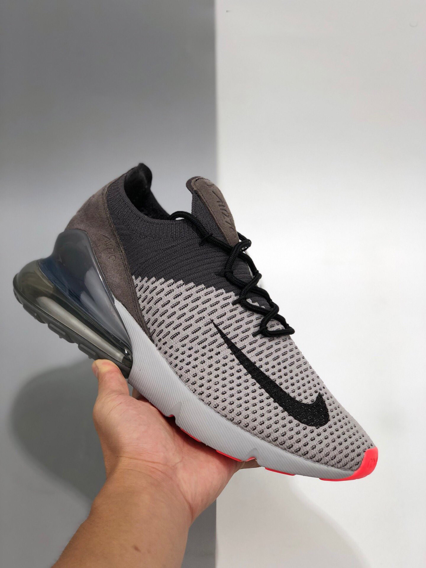 Nike Air Max 270 Flyknit Atmosphere Grey For Sale