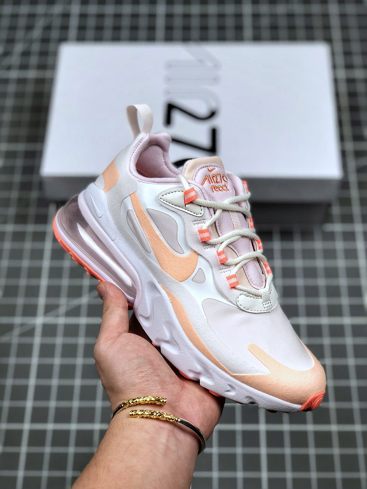 Nike Air Max 270 React ‘Crimson Tint’ For Sale