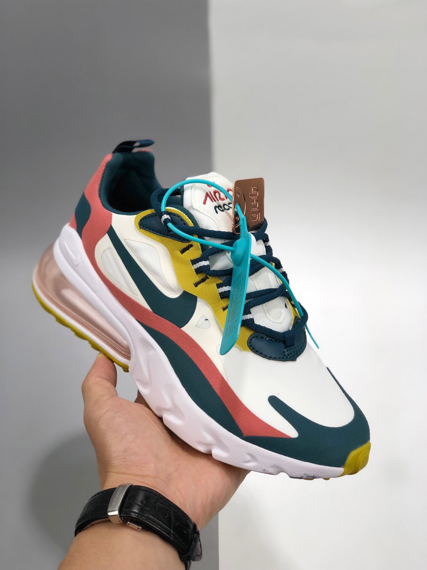 Nike Air Max 270 React ‘Midnight Turquoise’ For Sale
