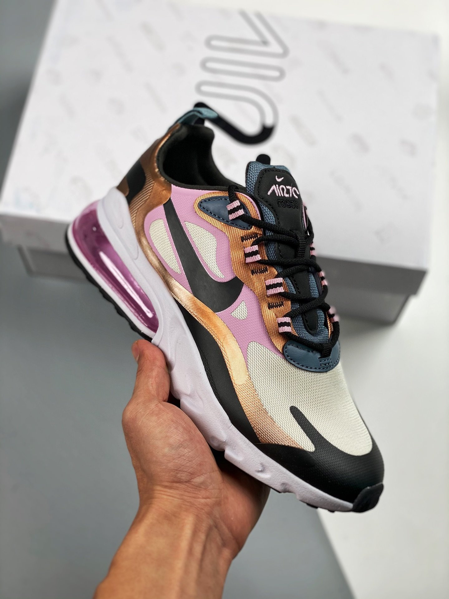 Nike Air Max 270 React Bronze For Sale