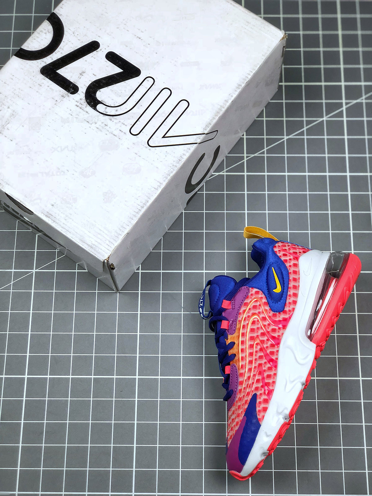 Nike Air Max 270 React Eng Laser Crimson Laser Orange For Sale