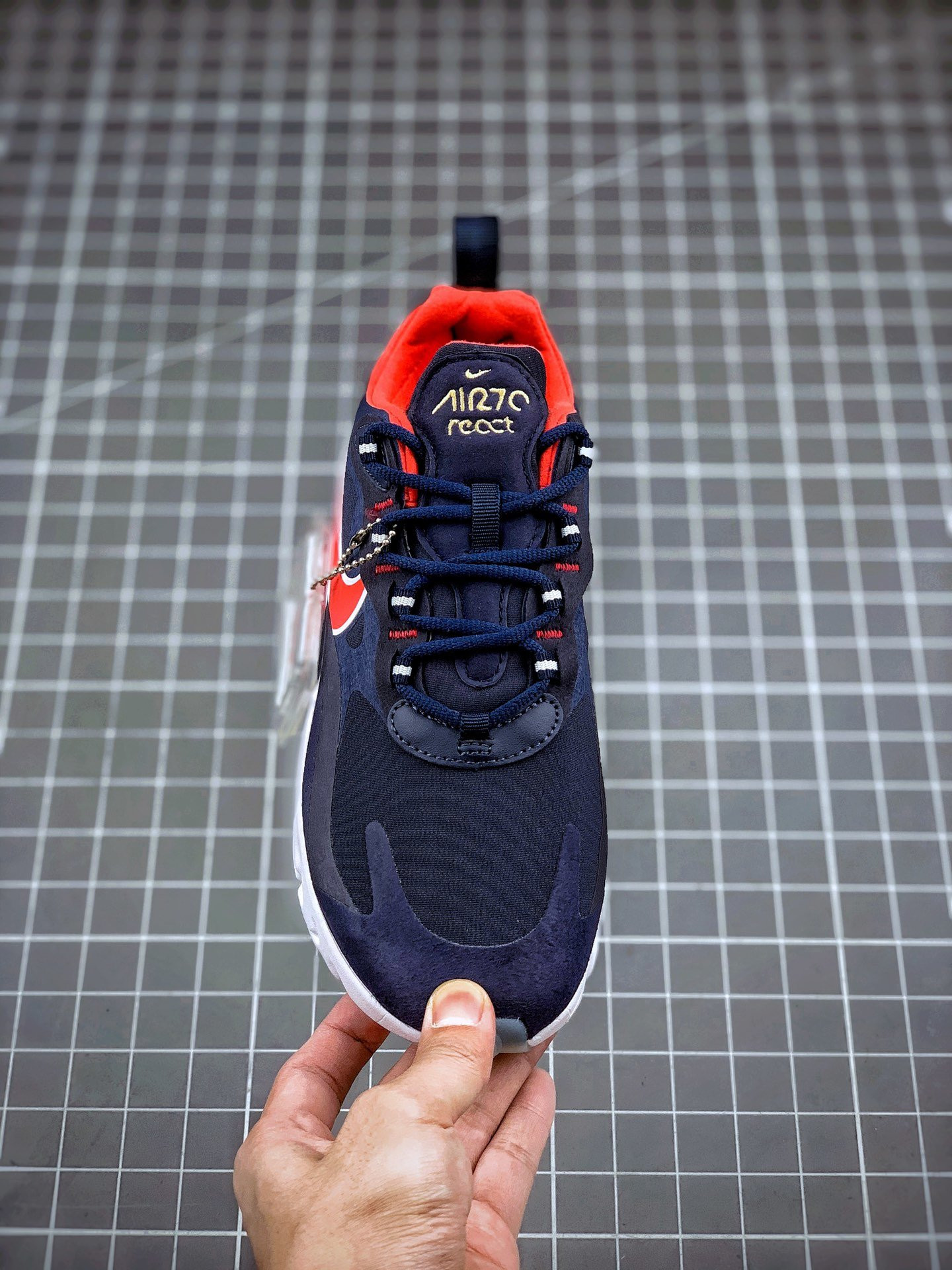 Nike Air Max 270 React ‘Olympics 2020’ Blue Red White For Sale