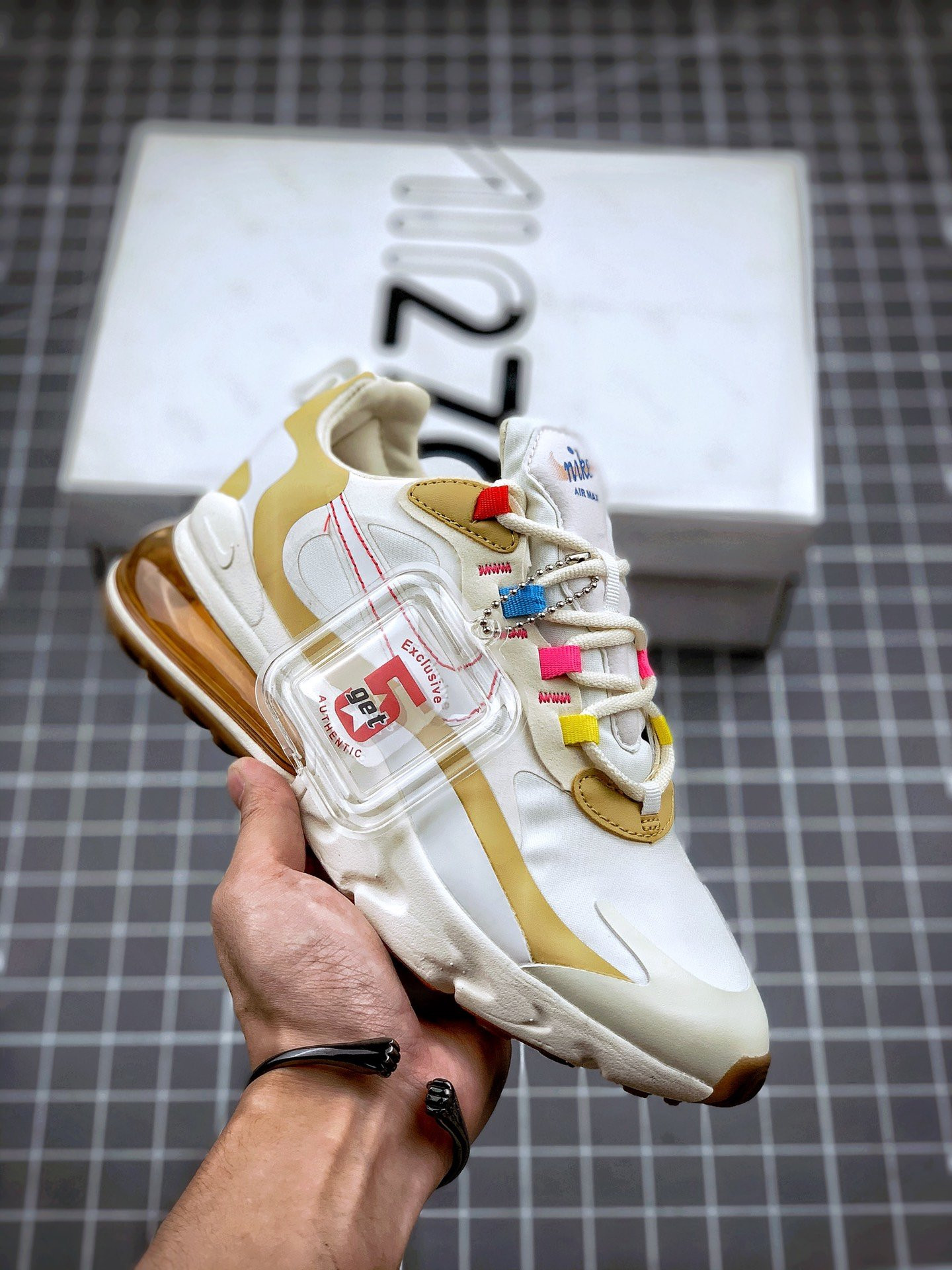 Nike Air Max 270 React “Pale Ivory” For Sale
